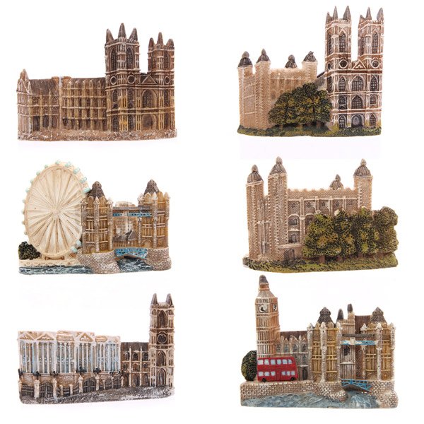 London Fridge Magnet, London Buildings