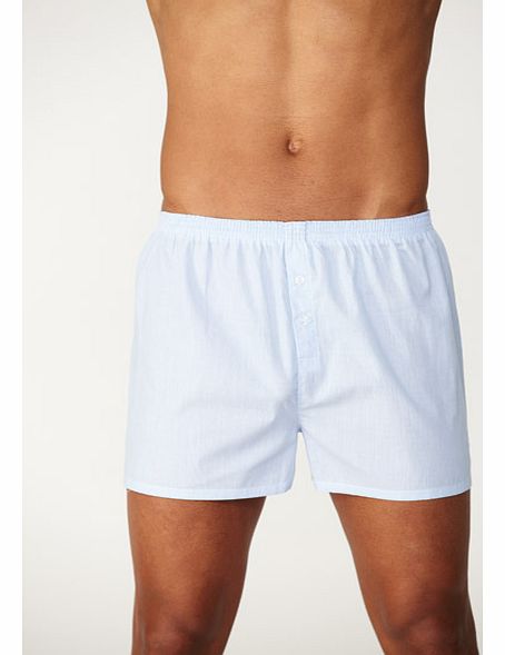 Goodsouls Three Pack Woven Fine Stripe Boxers