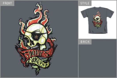 (Skull Tattoo) T-Shirt brv_17714003_D