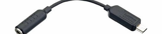 GoPro Hero3 3.5mm Mic Adaptor Cable