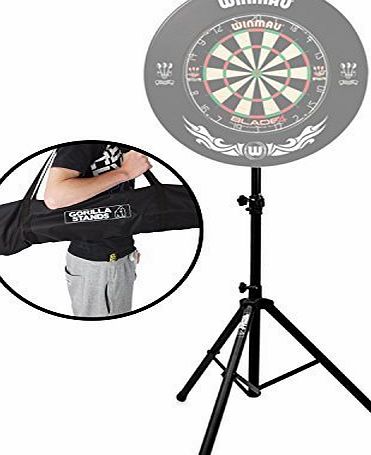 Gorilla Arrow Pro Portable Dartboard Professional Darts Caddy Dart Board Stand