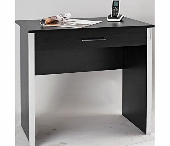 Gosport Desk Black 1 Drawer Compact Computer Workstation Gosport Laptop Table