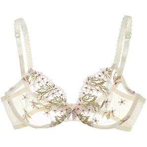 Gossard Fairy Dust Plunge Bra- Pearl- 36B