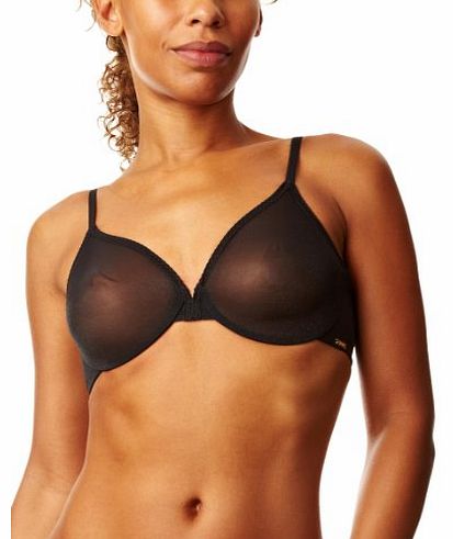 Glossies Bra Black Plunge Womens Bra Black 36D