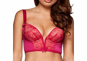 RetroLution scarlet Staylo plunge bra