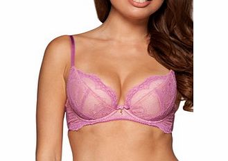 Superboost orchid lace plunge bra