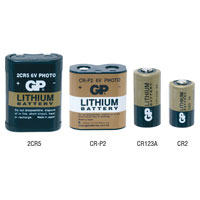 CAMERA BATTERY LITHIUM 3V CR2