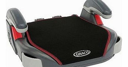 Booster Basic Car Seat - Red & Black