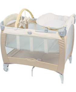 Contour Electra Travel Cot - Hedgerow