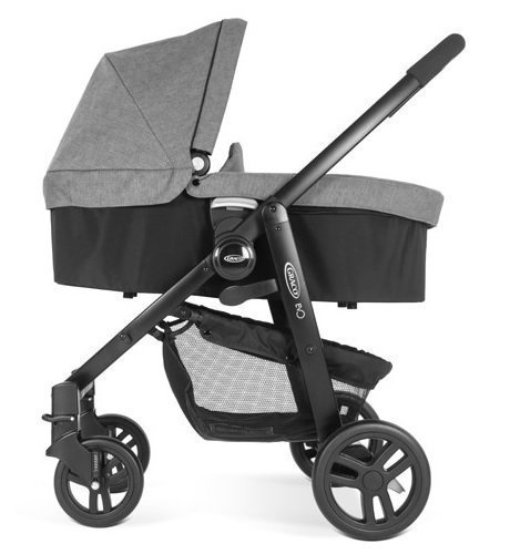 EVO 2-in-1 Pushchair Pram (inc Carrycot) Slate Grey