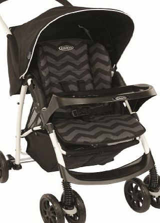 Graco Mirage Plus Travel System (Black Zigzag)