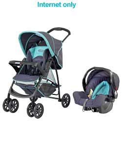 Mirage Travel System in Liquorice