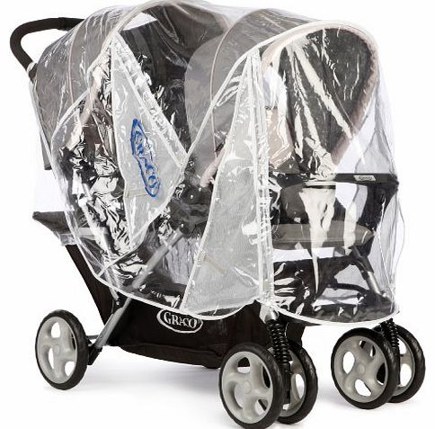 Stadium Duo Tandem Pushchair Raincover