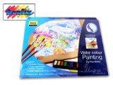 (GRAFIX) Marine Dolphins Water Colour Painting By Numbers