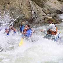 Canyon White Water Rafting with Helicopter