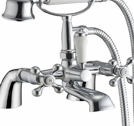 Grand Taps Traditional Victorian Designer Bath Shower Mixer Tap (Viscount 4)