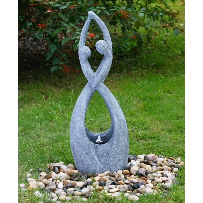 granite Dancing Couple Water Feature