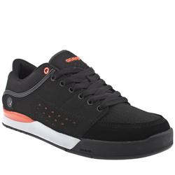 Male Transit Suede Upper in Black and Orange