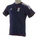 Adidas England Cotton Tee Junior Navy/White 11-12 (LB)