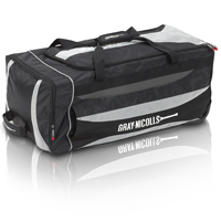 Nicolls Atomic Cricket Bag - Black/Silver.