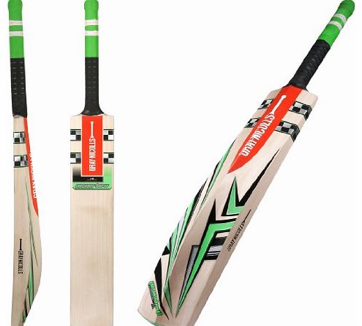 Gray-Nicolls  Powerbow Generation X Force Adult Cricket Bat, Long Handle - Medium Weight