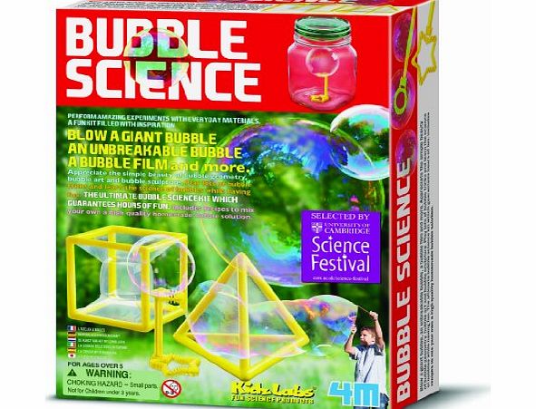 4M Kidz Labs Bubble Science