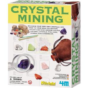 4M Kidz Labs Crystal Mining