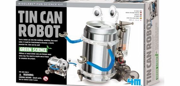 KIDZ LABS Tin Can Robot