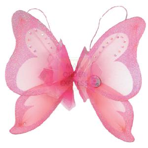 Great Gizmos Pink Poppy Fairy Queen Sequin Wings Pale Pink