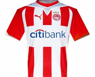 Greek teams Puma 09-10 Olympiakos Home Shirt