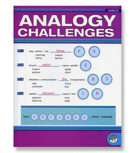 Green Board Games Analogy Challenges B