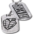 Green Day Grenade Dog-Tag