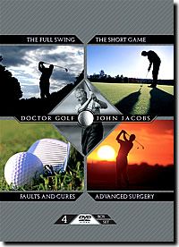 Green Umbrella DOCTOR GOLF - JOHN JACOBS - BOX SET (4 DVD)