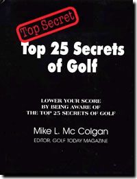 TOP 25 SECRETS OF GOLF BOOK