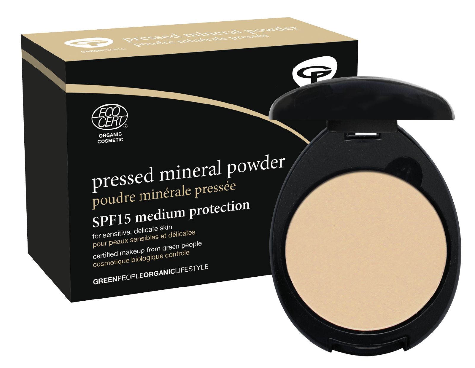 Greenpeople.co.uk Green People Pressed Mineral Powder SPF15 Caramel