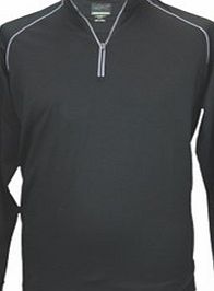 Greg Norman Mens Quarter Zip Fashion Mock Neck