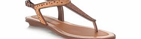 Athena bronze sandal