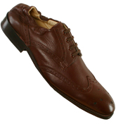 Dark Brown Brogue Shoes