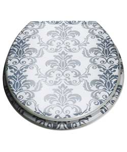 Damask Toilet Seat