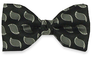 Leaf Silk Bow Tie