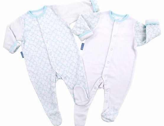 Gro Company Gro Suit Twin Pack 3-6 Months Penguin Pop 2014