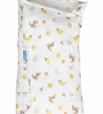 Grobag Woodland Friends Swaddle Baby Blanket