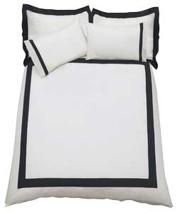 Grosvenor Black Duvet Cover - Double