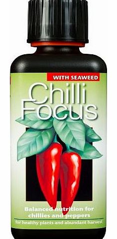 Growth Technology Ltd Chilli Focus Premium Liquid Concentrated Fertiliser 300ml