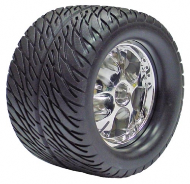 GRP Gandini M.Truck Ashphalt C-Hard On Chrome Wheel (14mm