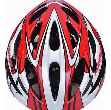 Childrens Adults Road bike skates road racking cycling helmet (red)