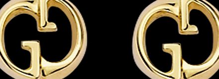 Gucci Ladies 18ct Gold 1973 Stud Earrings