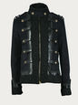 GUCCI LEATHER NAVY 48 IT GUC-U-199574