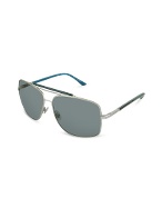 Signature Temple Metal Teacup Sunglasses