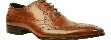 GUCINARI Tan Leather Brogue